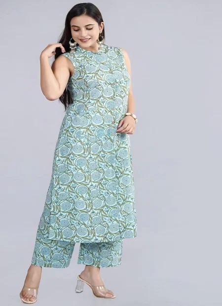 Kaira By Nsf Cotton Blend Kurta & Pant Set Wholesale In India